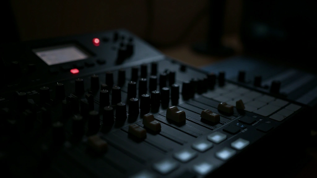Audio equipment and a mixing desk for sound synchronisation