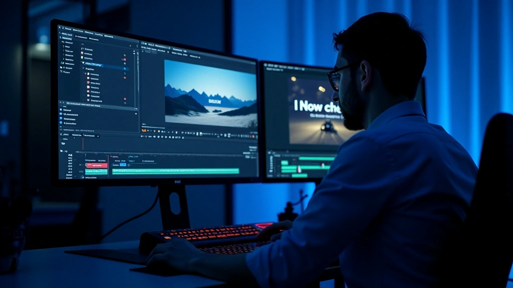 After Effects keyframe panels showing a title animation over time